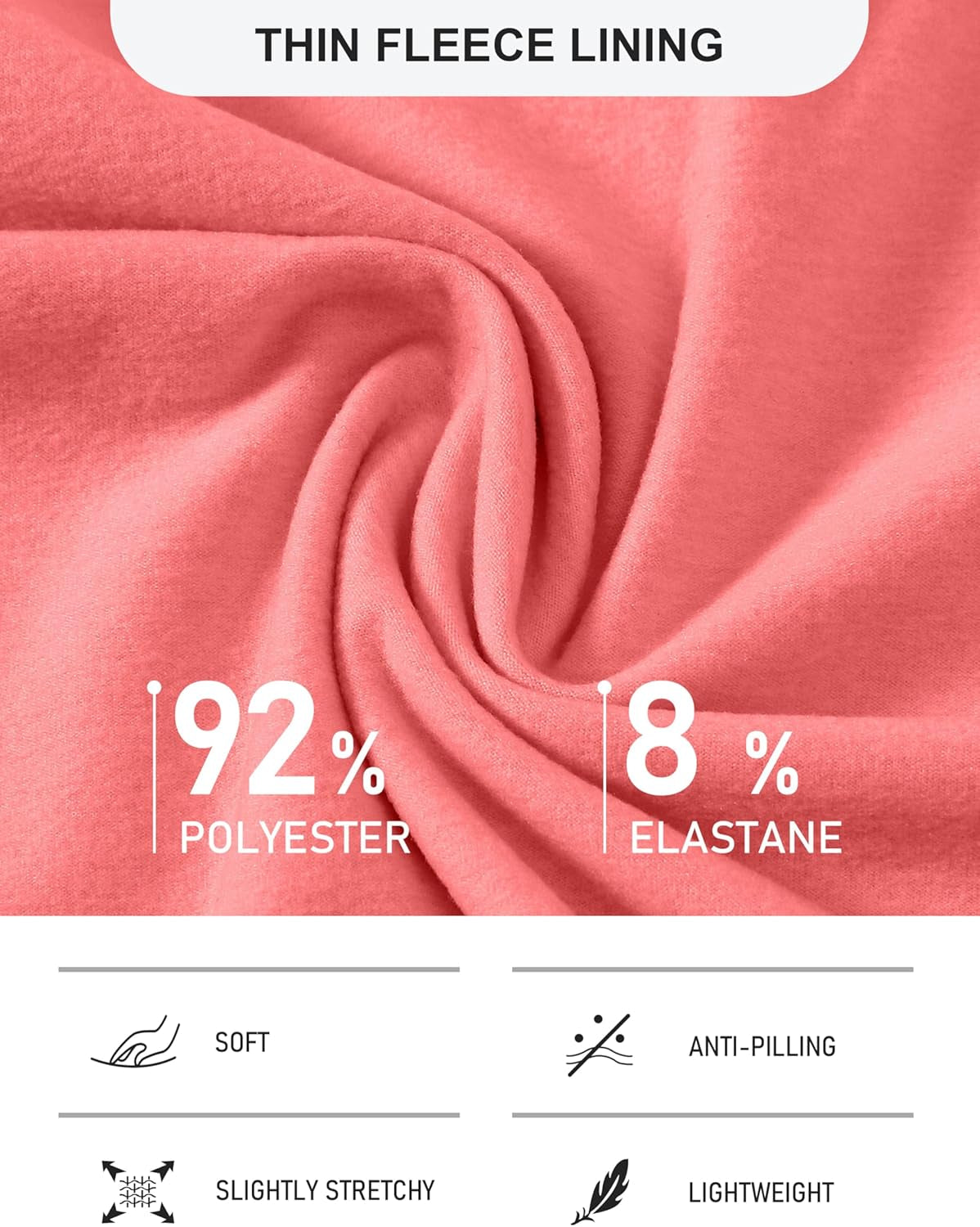 Womens 1/4 Zip Golf Shirt Long Sleeve Lightweight Golf Pullover Outdoor Athletic Tennis Polo Shirts Pink M